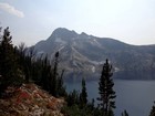 Mount Regan from Sawtooth Lake.