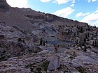 Nearing our campsite at
