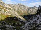 First full view of Fenn Mountain from the saddle to the south.