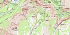 Map of the route, just over two miles round trip, 400' elevation gain.