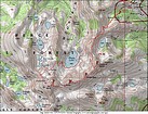 Map of our route, 7+ miles and 4800' elevation gain round trip. We went counterclockwise.