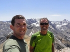 Dave and John on the summit of The Moat.