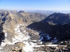 Looking down on the USGS cirque.