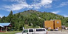 Shafer Butte from the Pioneer Lodge parking lot.