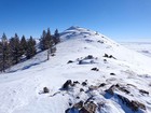 Nearing the summit of Sheep Point.