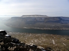 Sinker Butte from the other side of the gorge during the drive home.