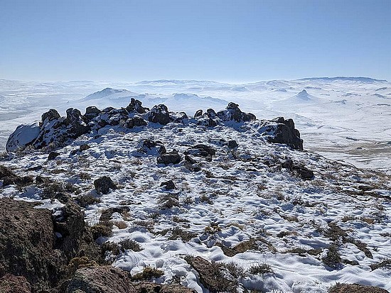 View from Round Mountain