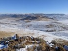 Smith Butte from Saddle Butte.