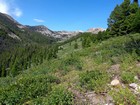 Early view from low on the east ridge of North Smoky Dome.