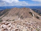 Looking back on North Smoky Dome from Smoky Dome.