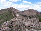 Smoky Dome and North Smoky Dome from Third Peak.