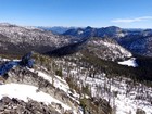 Snowslide Peak summit view of Fitsum Peak to the east.