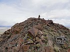 Nearing the summit of