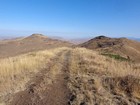 Squaw Butte and South Squaw Butte from the approach.