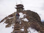 Nearing the La Mosca lookout.