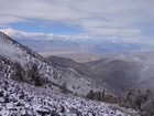 Finally a break in the weather while hiking down Telescope Peak.