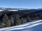 Looking across the valley at Castle Peak in the White Clouds.