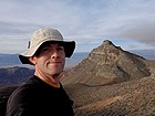 Me and Thimble Peak from Thimbles Shadow Peak.