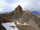 Unique view of Thompson Peak from the southeast.