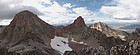 Panoramic view of Mickey's, Thompson, and Williams from Anna's Pinnacle.