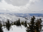 View of Warm Lake to the south.