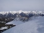 Galena Peak in the Boulders, view from Titus Peak.