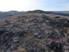 View south from the summit of Toy Pass Peak. Toy Mountain in the distance.