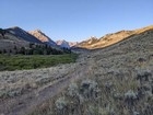 Near the start of the hike up Dry Creek.