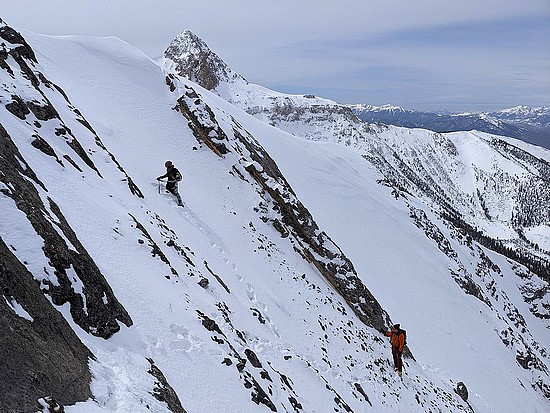 Umpleby Peak snow climb.