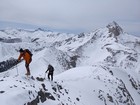 Nearing the summit of Umpleby Peak.