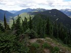 Looking back at Nason Ridge.