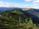 Ridge leading from Jove Peak to North Jove Peak.