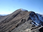 Looking up Washington Peak's east ridge.