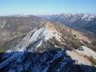 Looking down on BBM from Croesus Peak.