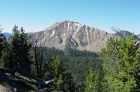 Fourth of July Peak, to the south of Antz Basin Divide.