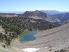 Shallow Lake and Scree Lake to the east of the staircase.