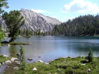 Scoop Lake with Peak 11202' in the background.