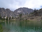 Castle Peak from Scree Lake.