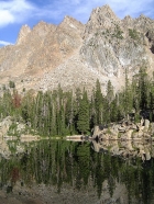 Part of Serrate Ridge, above Quiet Lake.