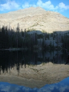 Morning reflection of WCP-7 from Ocalkens Lake.