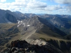 Looking down from WCP-7 on the connecting ridge to WCP-8.