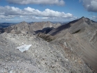 John nearing the summit of WCP-8.