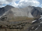 WCP-9 and David O. Lee Peak above Bighorn Basin.