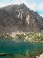 Merriam Peak from Castle Lake.