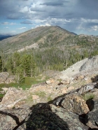 Mount Ernie Day from Castle Lake.