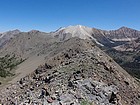 Heading north along the ridge to Strawberry Point (Peak 10111').