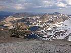 Big Boulder Lakes from the summit of WCP-9.