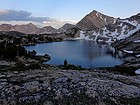 Nearing Sapphire Lake.