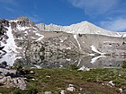 DO Lee Peak from Sapphire Lake.