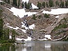 Fishing at Hummock Lake.